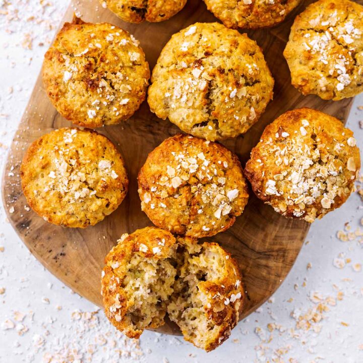 Sugar Free Banana Muffins - Low Sugar Kitchen